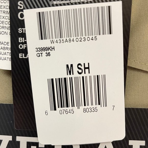 NWT DICKIES Short Sleeve Coveralls for Men Size Medium/Short Lightweight - Picture 4 of 5